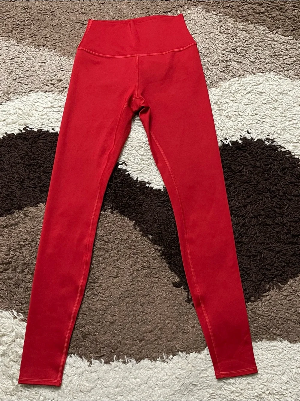 Alo High-Waist Airlift Legging Sz S In Bright Red